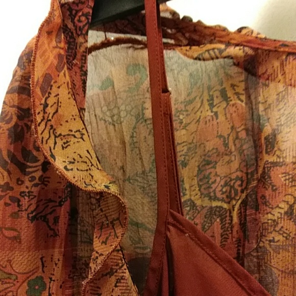 3 for $15🎉Flattering Tie Blouse - Picture 3 of 7